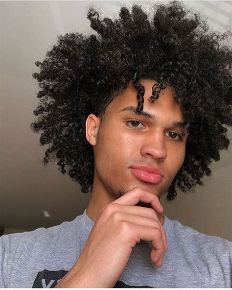 black curly hair mens|natural curly hair for black men.